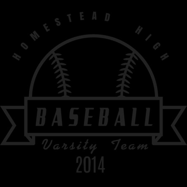 Baseball Template DNT001 BW Thumbnail