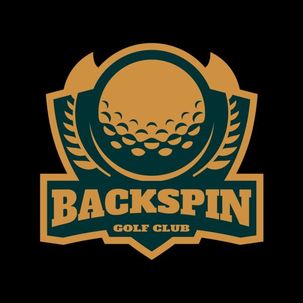 Backspin Golf club logo template Thumbnail